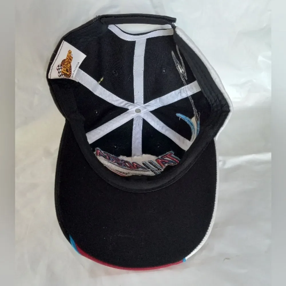 Talladega Super Speedway Black and White Hat Cap